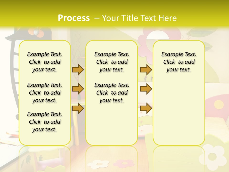 Interior Fun Bright PowerPoint Template