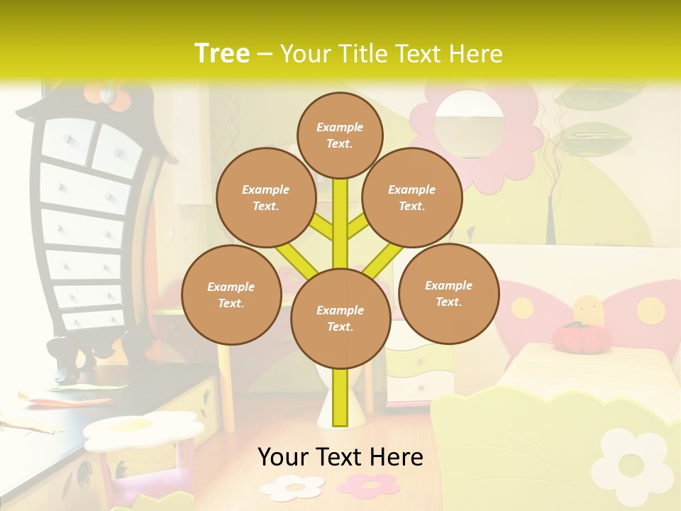 Interior Fun Bright PowerPoint Template