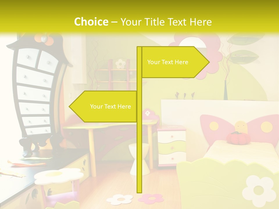 Interior Fun Bright PowerPoint Template