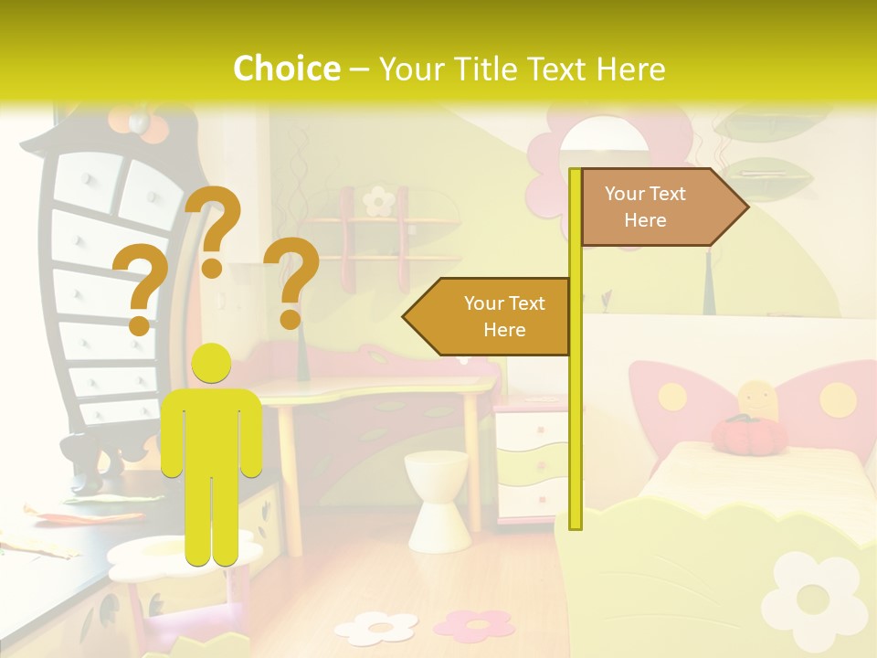 Interior Fun Bright PowerPoint Template