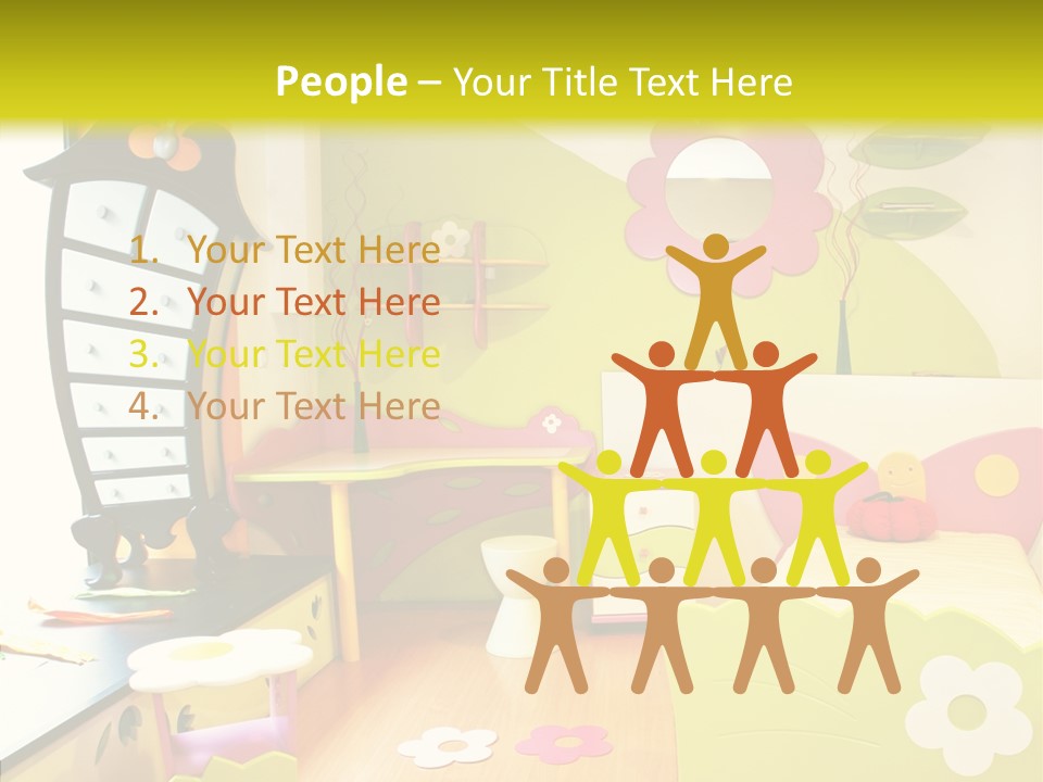 Interior Fun Bright PowerPoint Template