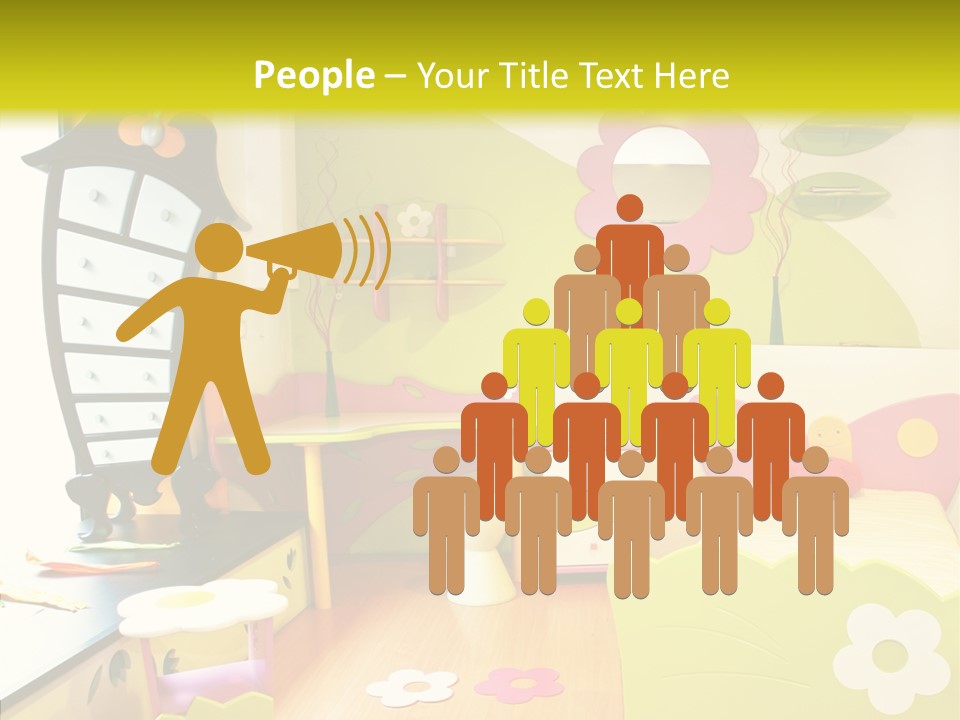 Interior Fun Bright PowerPoint Template