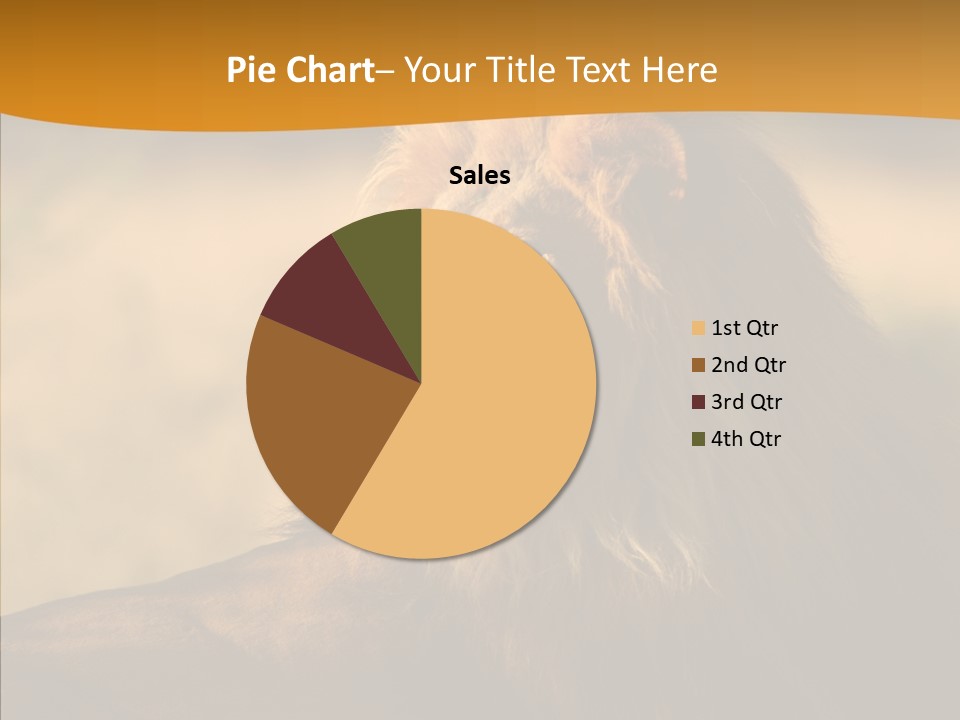Wildlife Sunny Predatory PowerPoint Template
