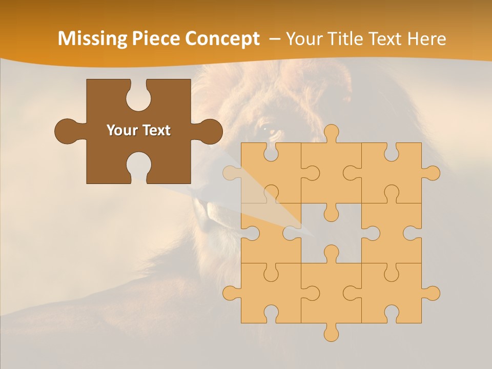 Wildlife Sunny Predatory PowerPoint Template