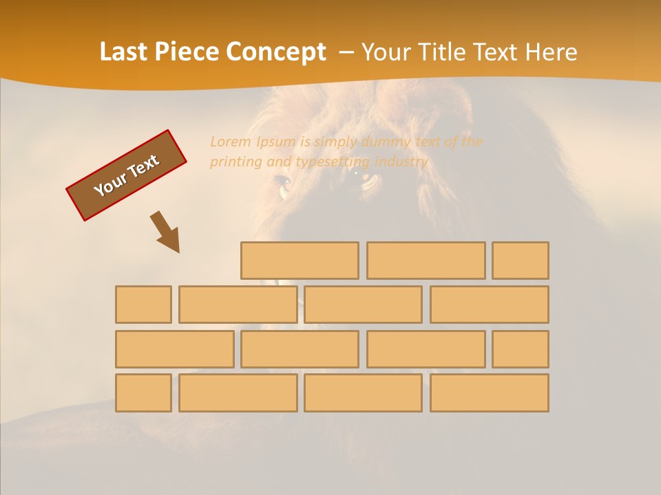 Wildlife Sunny Predatory PowerPoint Template
