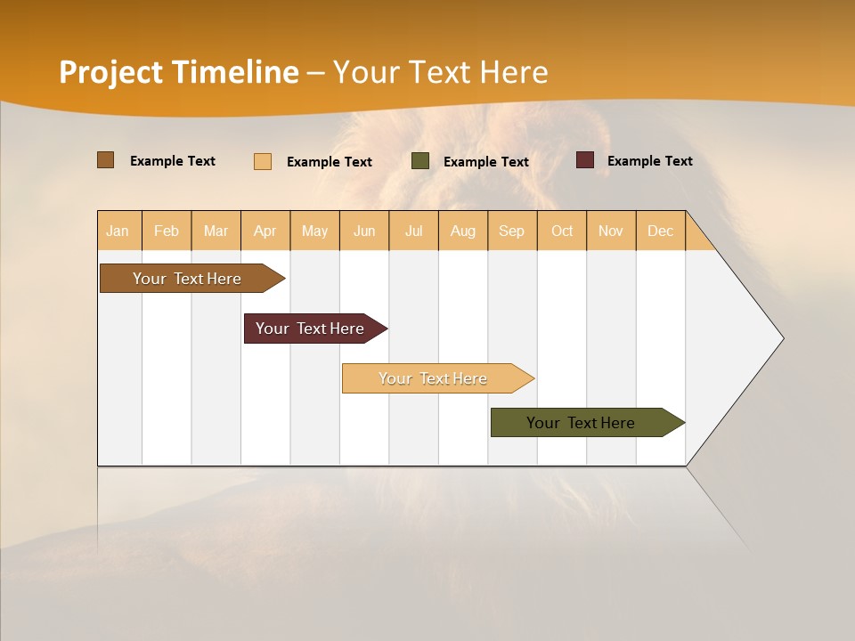 Wildlife Sunny Predatory PowerPoint Template