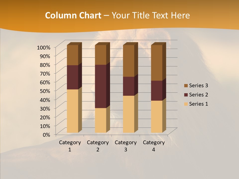 Wildlife Sunny Predatory PowerPoint Template