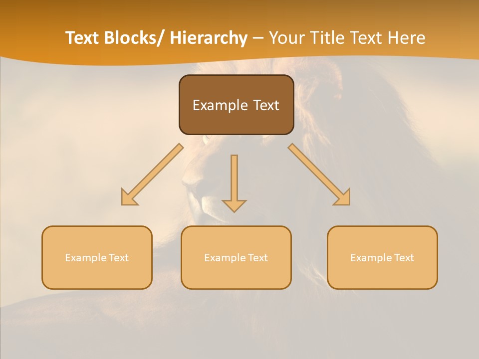Wildlife Sunny Predatory PowerPoint Template