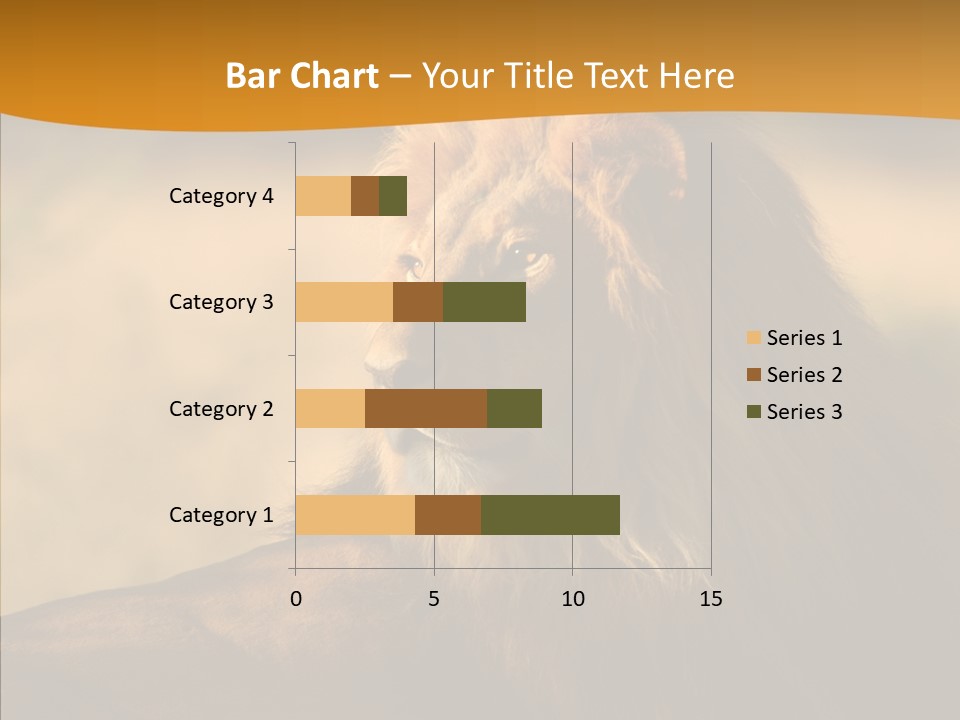 Wildlife Sunny Predatory PowerPoint Template