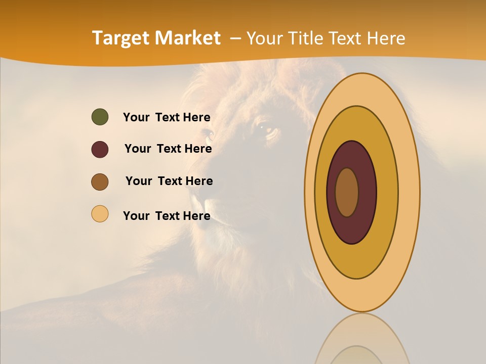 Wildlife Sunny Predatory PowerPoint Template