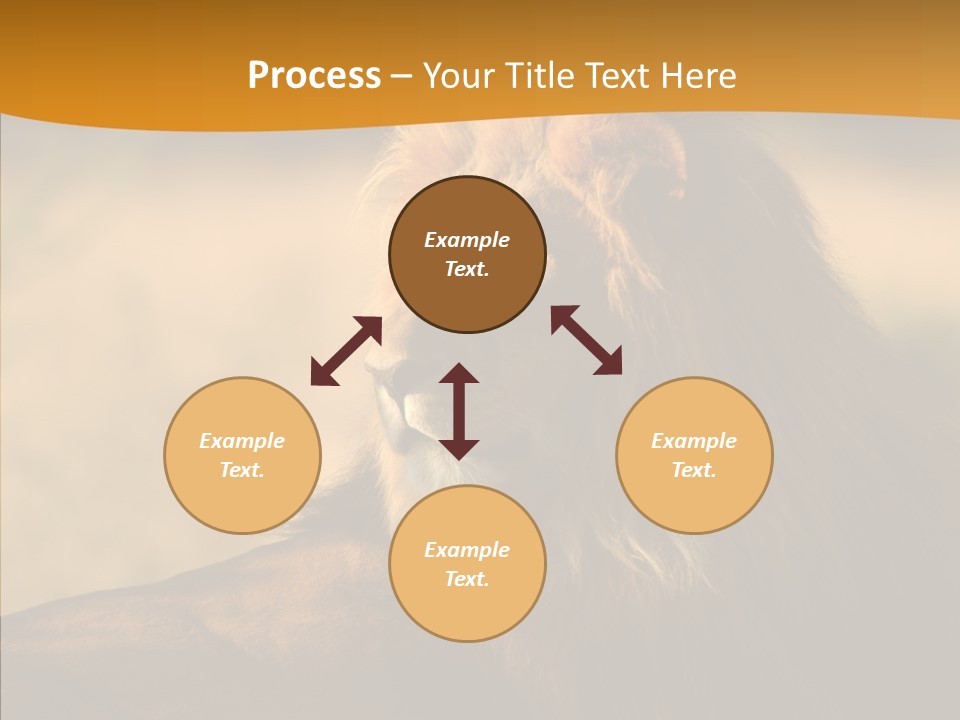 Wildlife Sunny Predatory PowerPoint Template