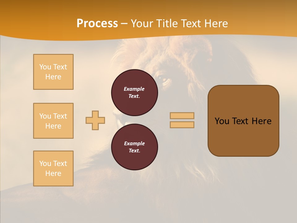 Wildlife Sunny Predatory PowerPoint Template