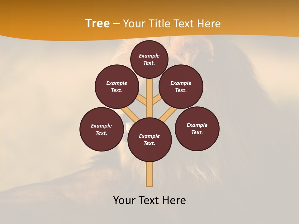 Wildlife Sunny Predatory PowerPoint Template