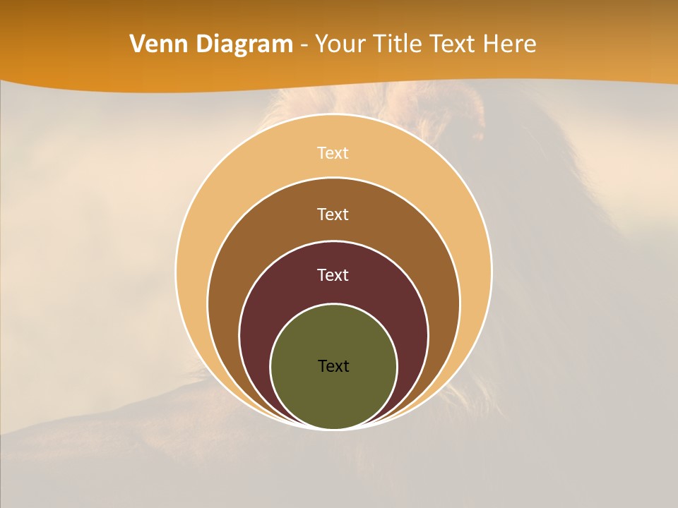 Wildlife Sunny Predatory PowerPoint Template