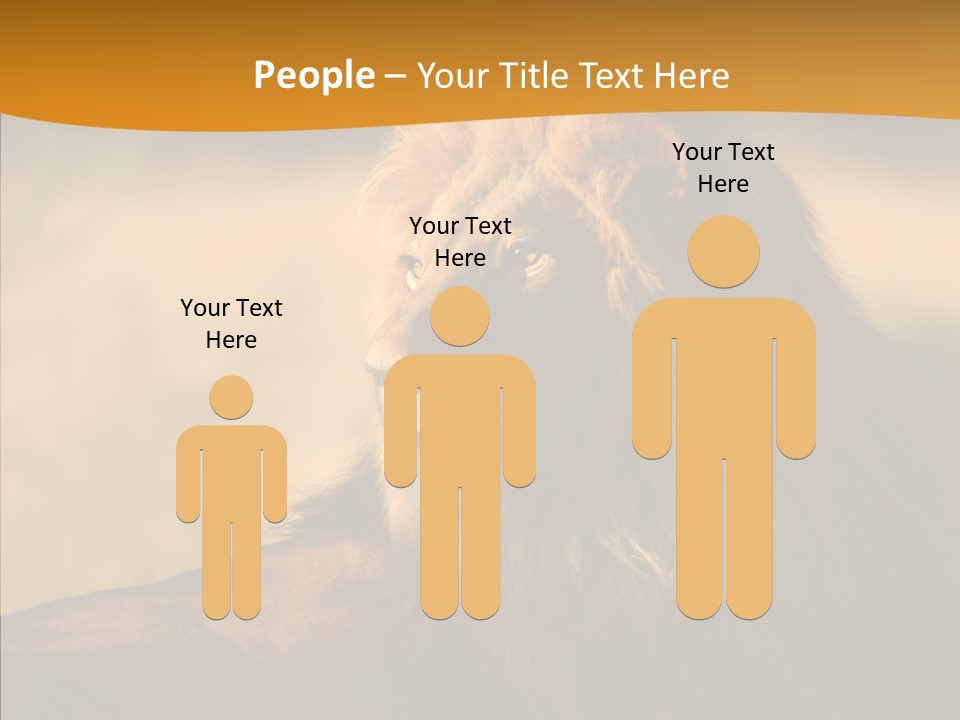 Wildlife Sunny Predatory PowerPoint Template