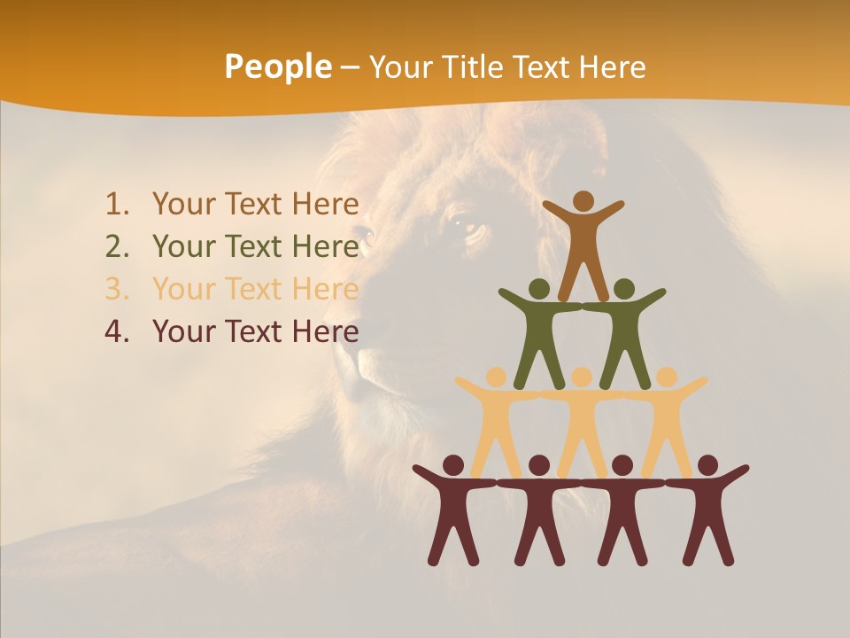 Wildlife Sunny Predatory PowerPoint Template