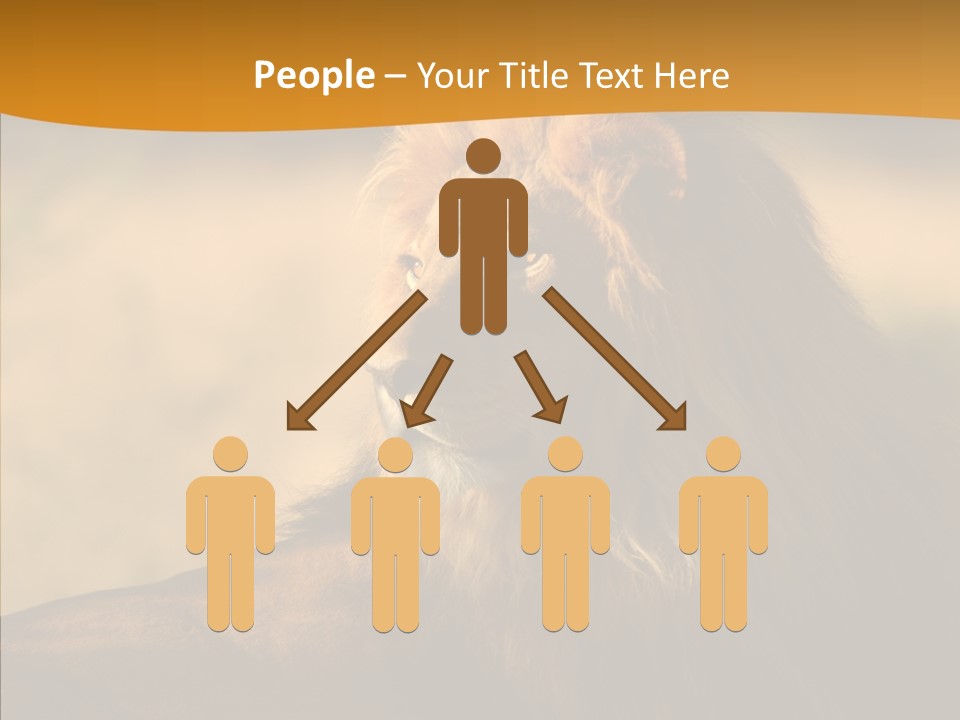 Wildlife Sunny Predatory PowerPoint Template