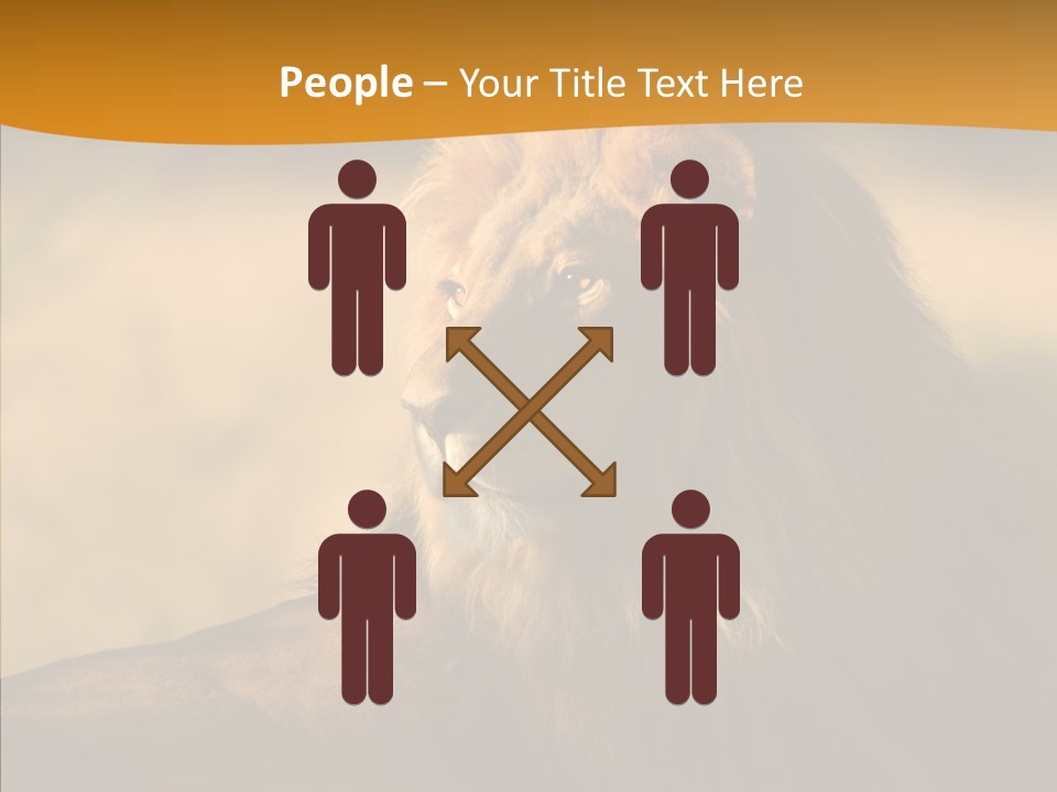 Wildlife Sunny Predatory PowerPoint Template