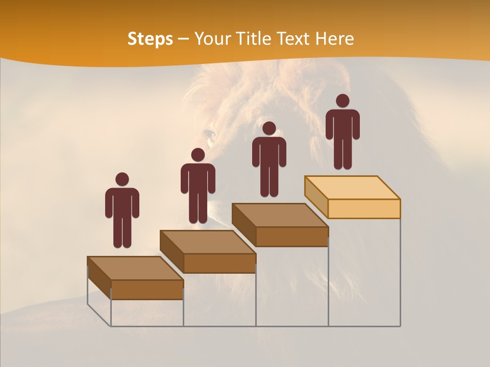 Wildlife Sunny Predatory PowerPoint Template