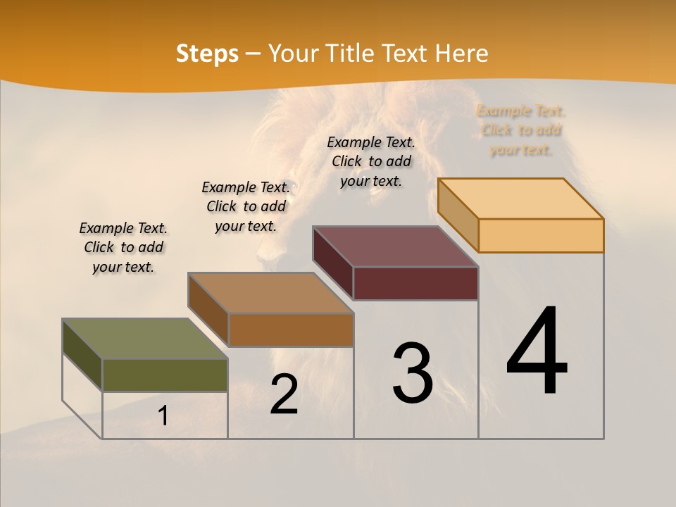 Wildlife Sunny Predatory PowerPoint Template