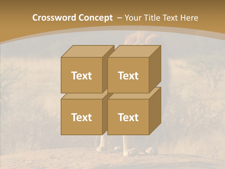 Environment Safari Backcountry PowerPoint Template