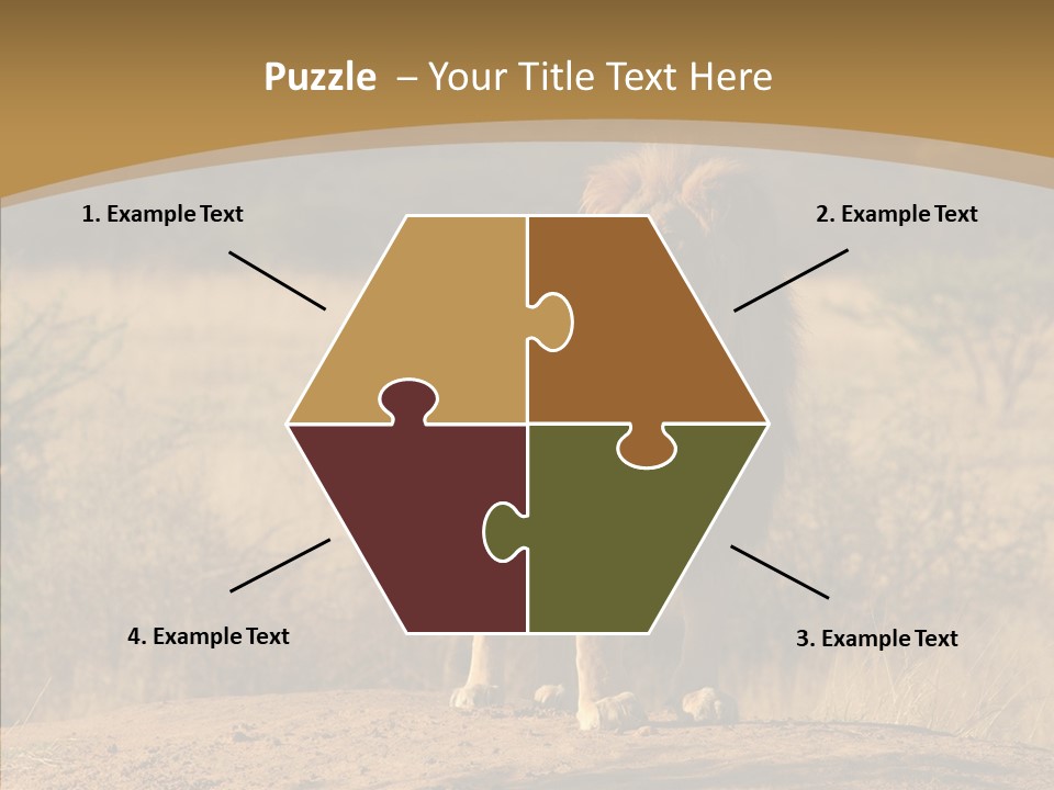 Environment Safari Backcountry PowerPoint Template