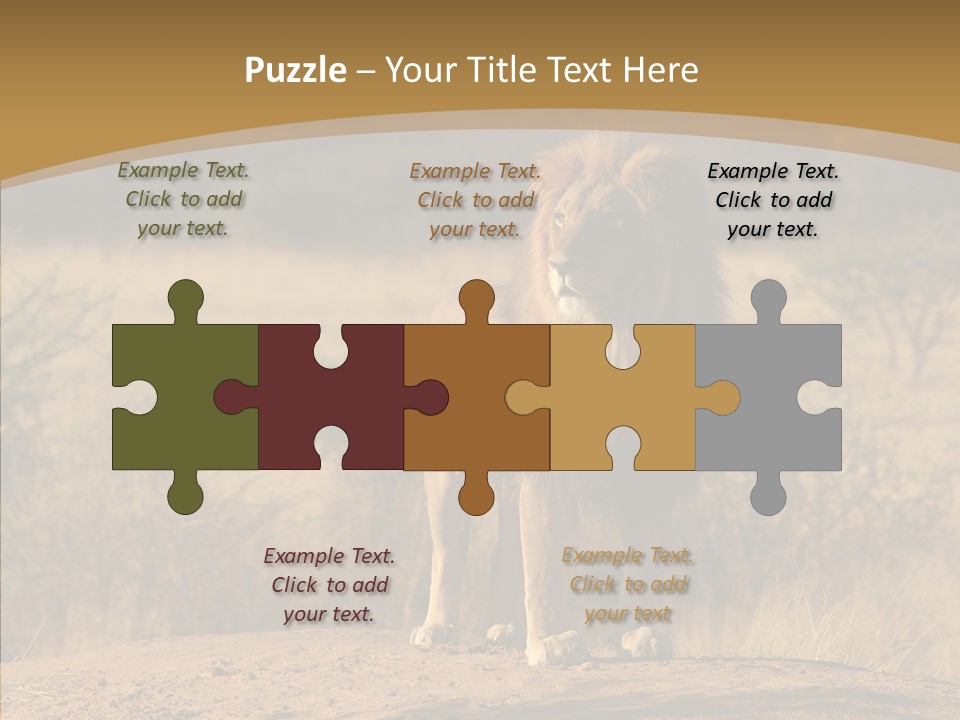 Environment Safari Backcountry PowerPoint Template