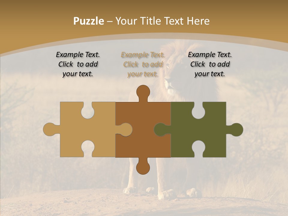 Environment Safari Backcountry PowerPoint Template