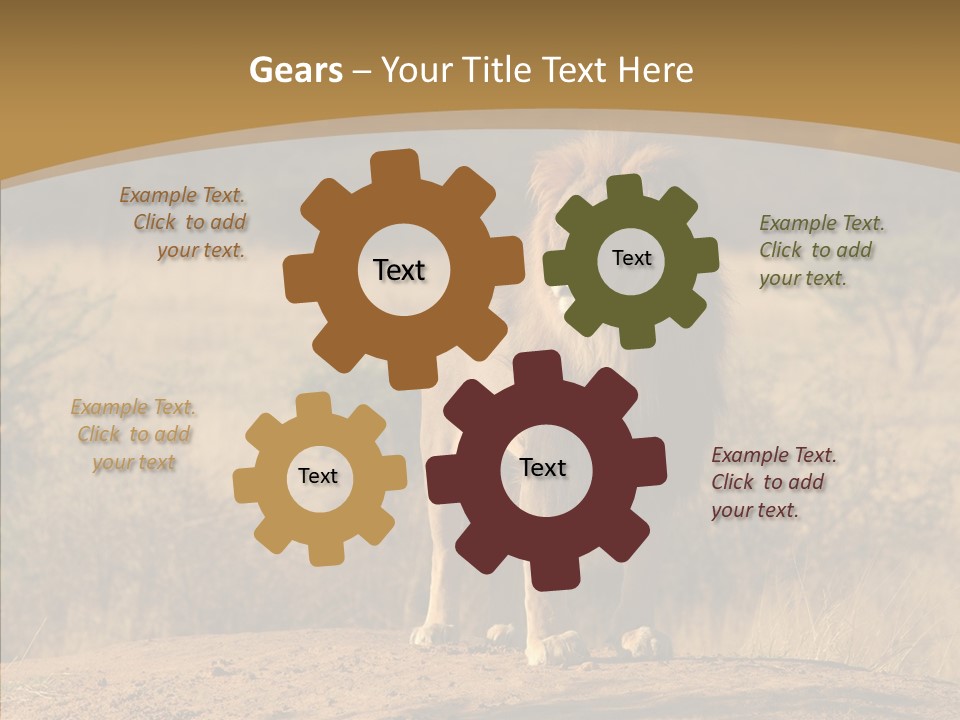 Environment Safari Backcountry PowerPoint Template