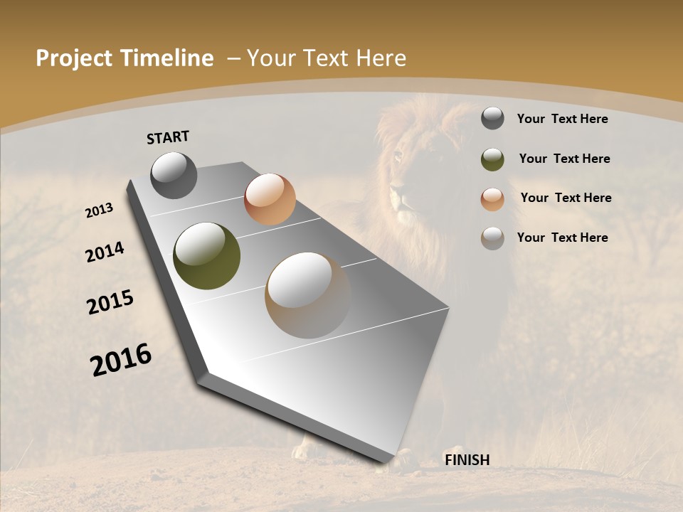 Environment Safari Backcountry PowerPoint Template
