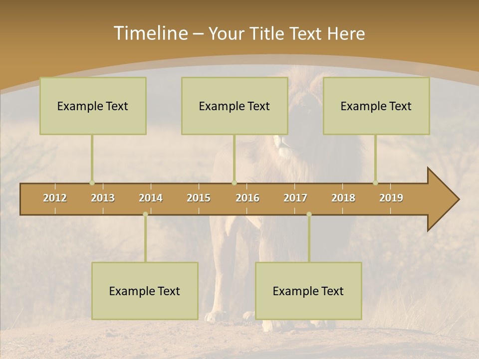 Environment Safari Backcountry PowerPoint Template