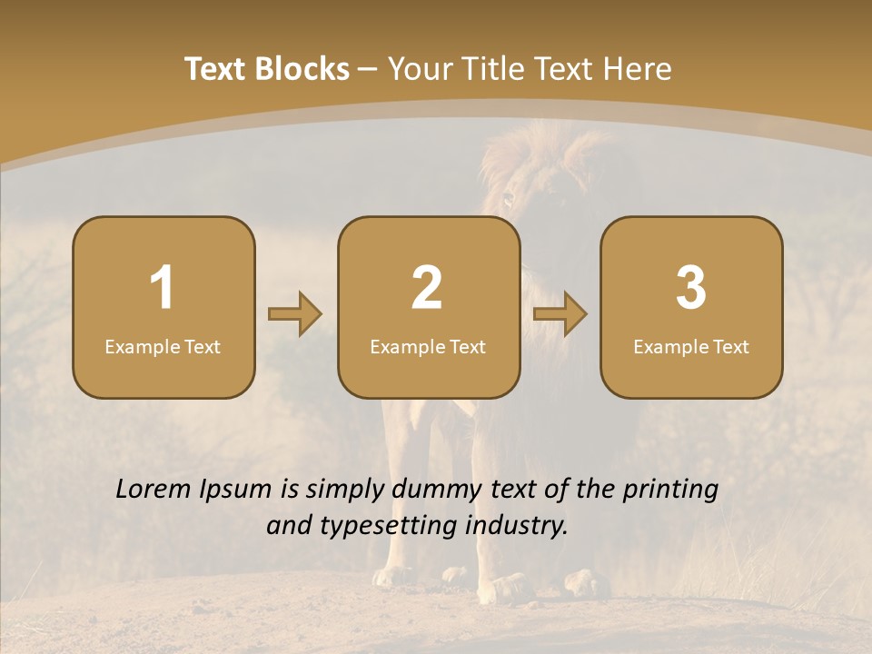 Environment Safari Backcountry PowerPoint Template