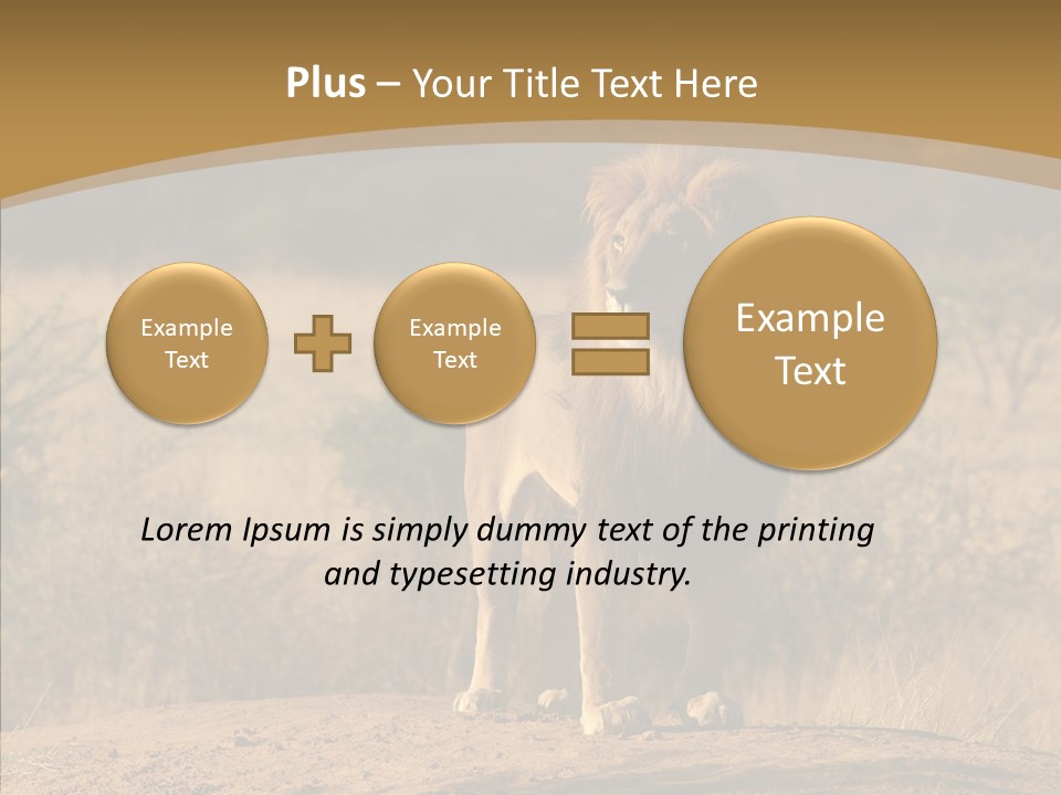 Environment Safari Backcountry PowerPoint Template