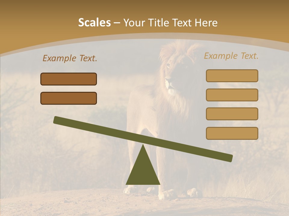 Environment Safari Backcountry PowerPoint Template