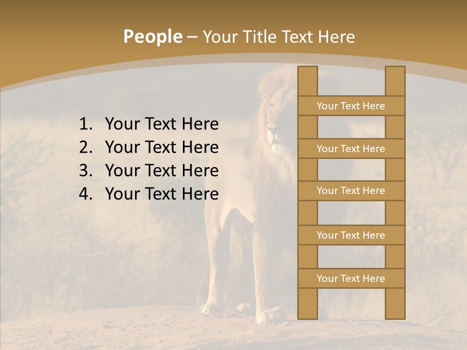 Environment Safari Backcountry PowerPoint Template