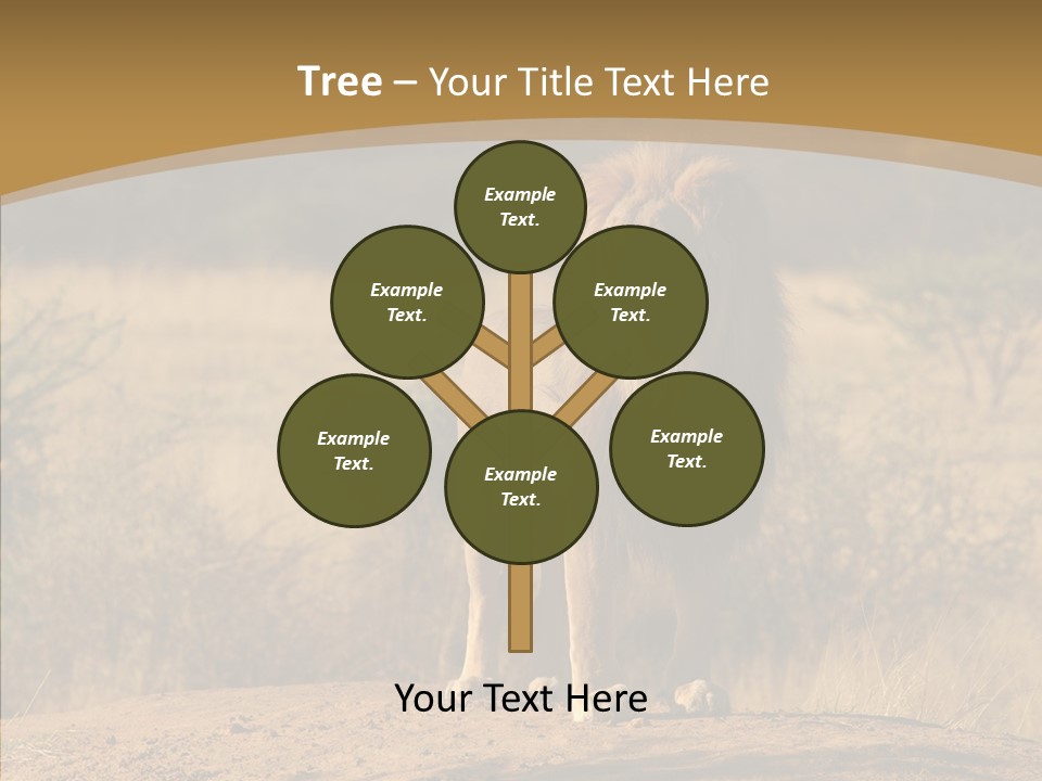 Environment Safari Backcountry PowerPoint Template