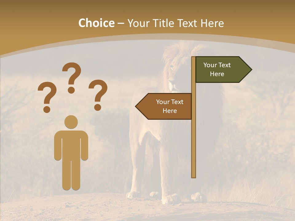 Environment Safari Backcountry PowerPoint Template