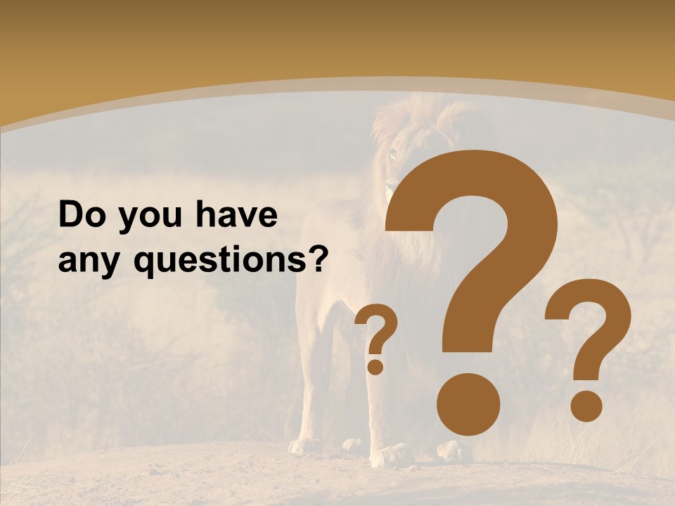 Environment Safari Backcountry PowerPoint Template