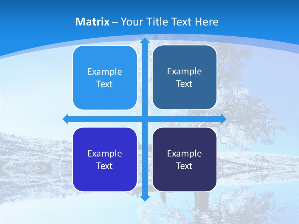 Seasonal Freeze Season PowerPoint Template
