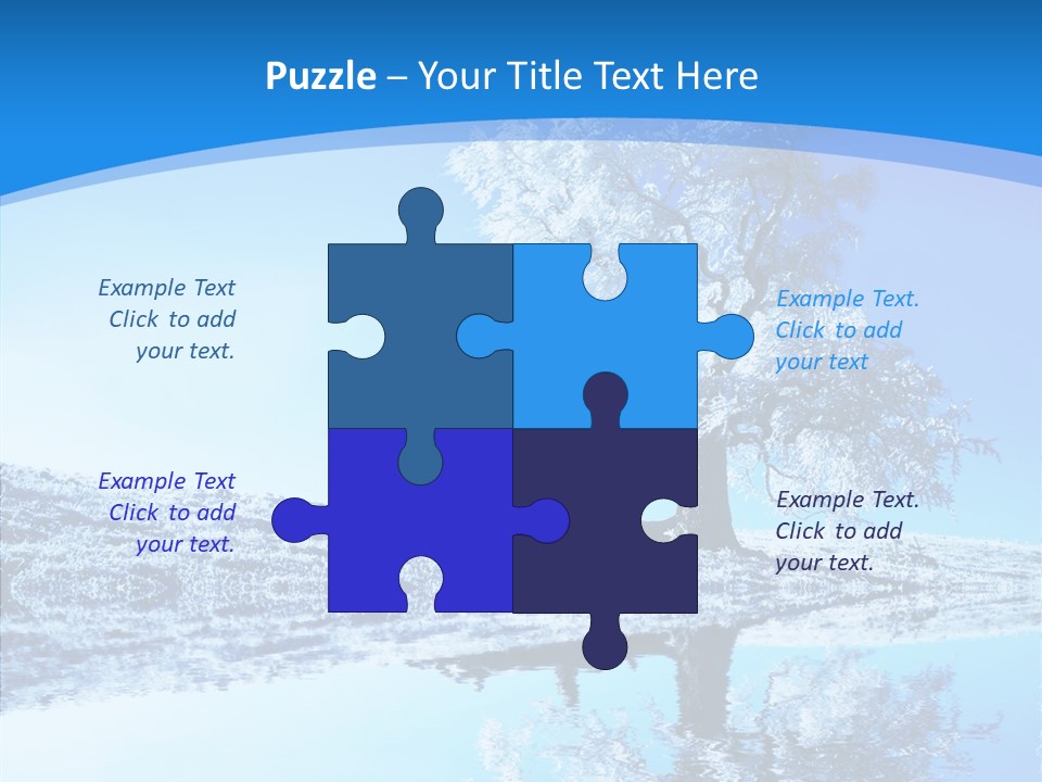 Seasonal Freeze Season PowerPoint Template