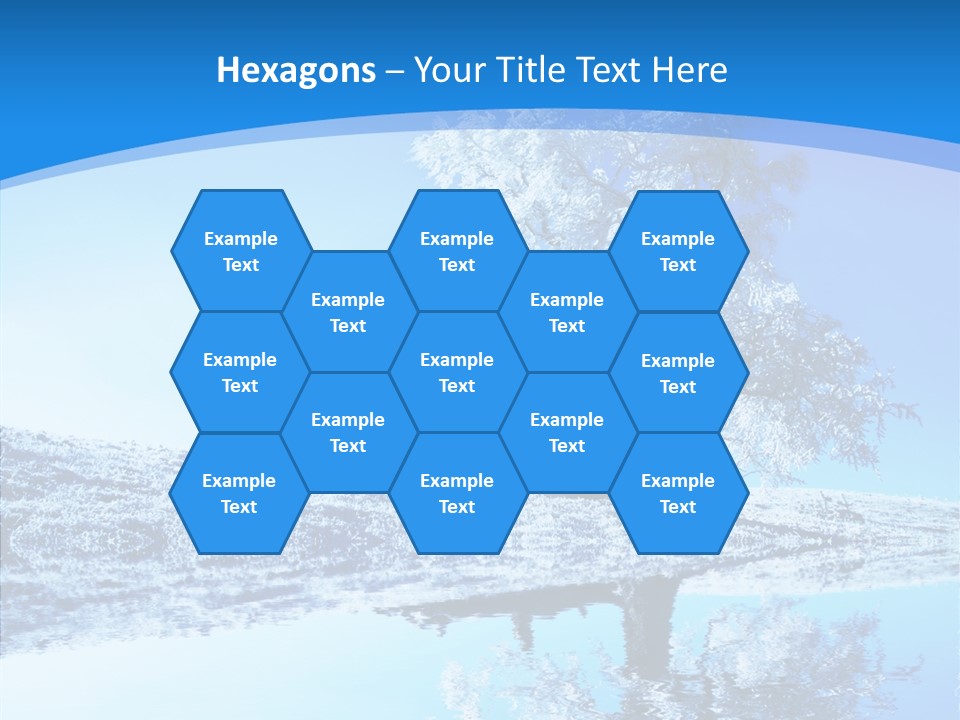 Seasonal Freeze Season PowerPoint Template