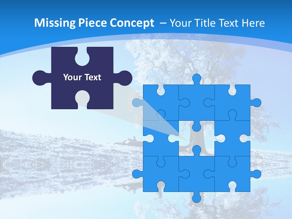 Seasonal Freeze Season PowerPoint Template