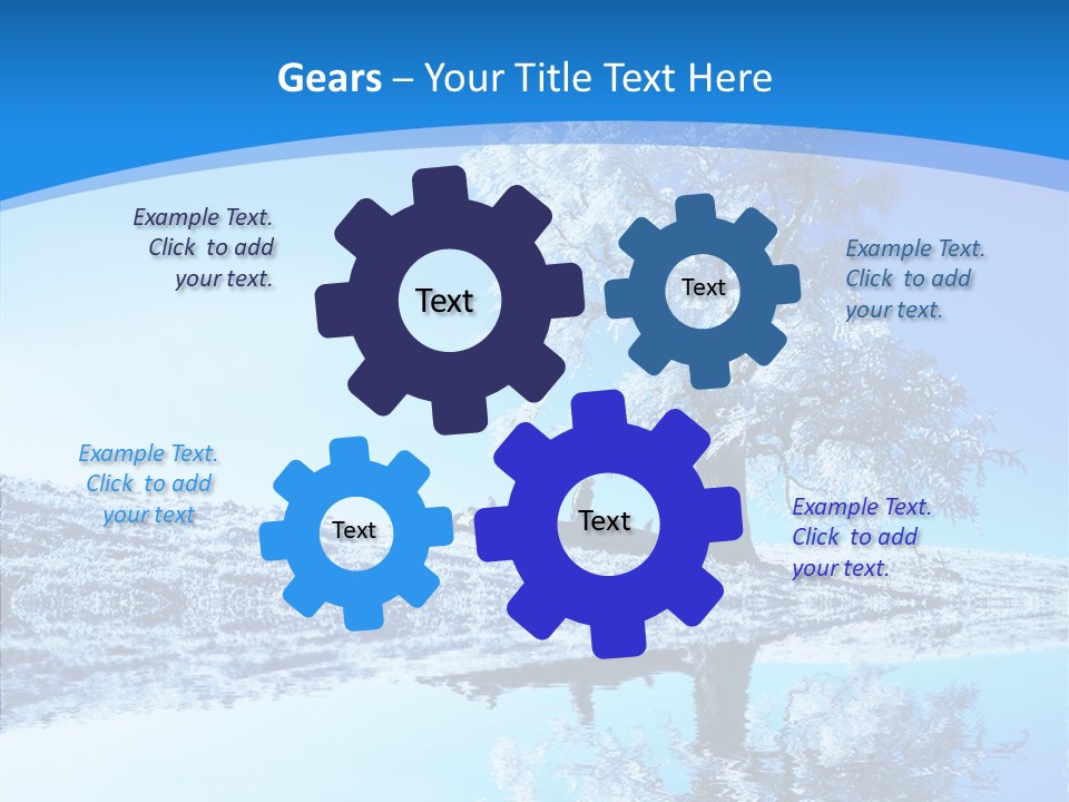 Seasonal Freeze Season PowerPoint Template