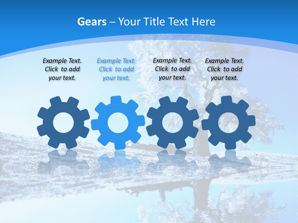 Seasonal Freeze Season PowerPoint Template