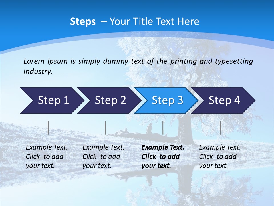 Seasonal Freeze Season PowerPoint Template