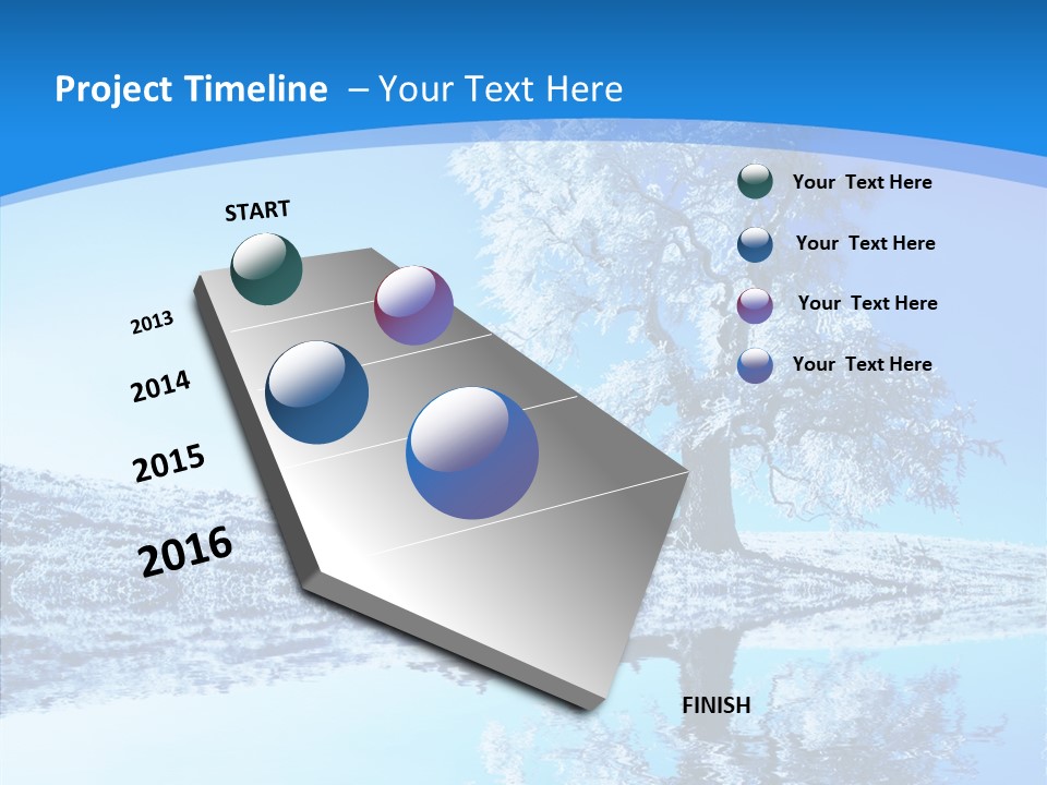 Seasonal Freeze Season PowerPoint Template