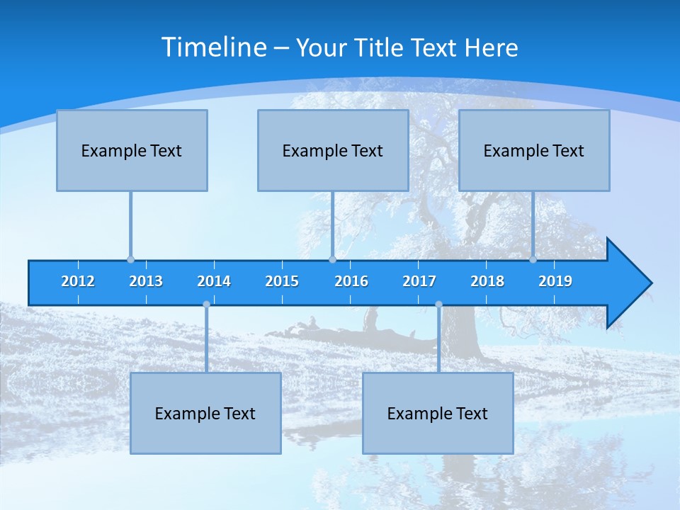 Seasonal Freeze Season PowerPoint Template