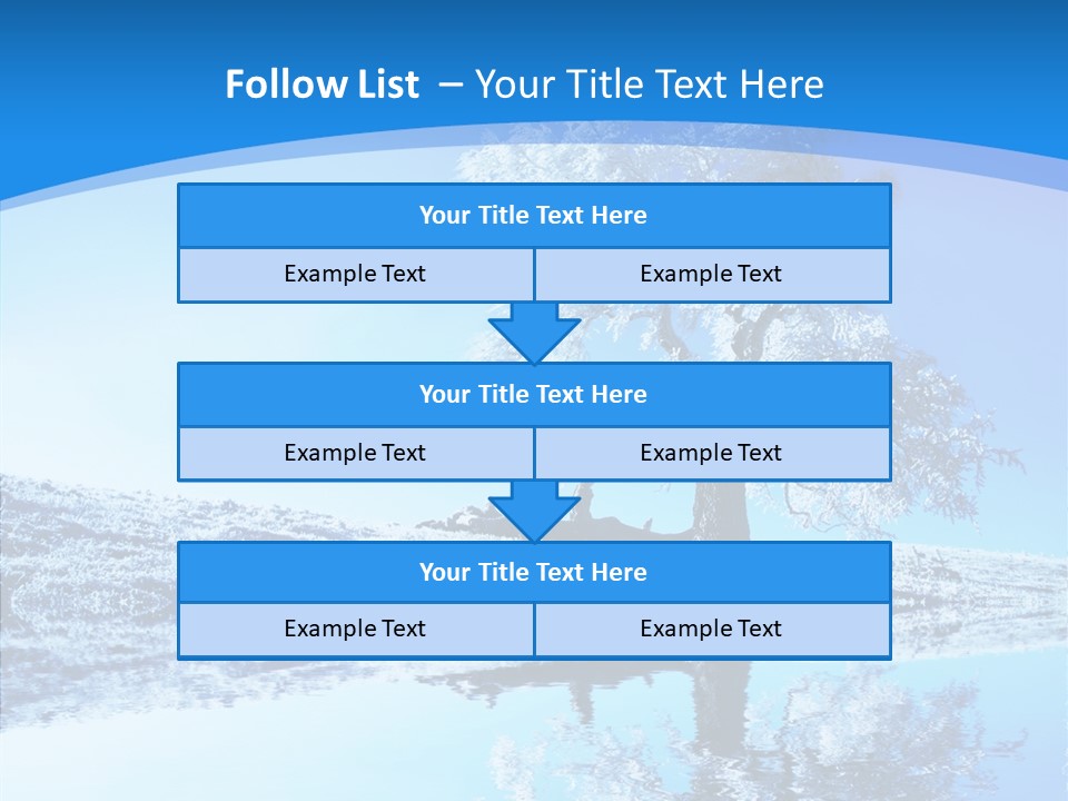 Seasonal Freeze Season PowerPoint Template