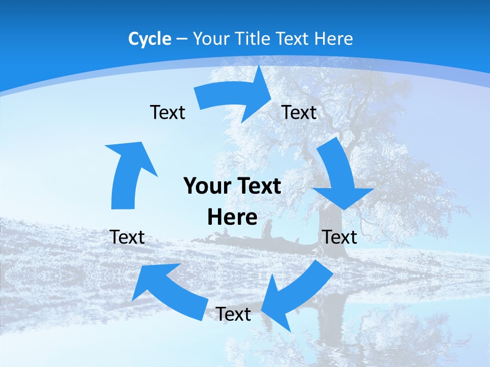 Seasonal Freeze Season PowerPoint Template