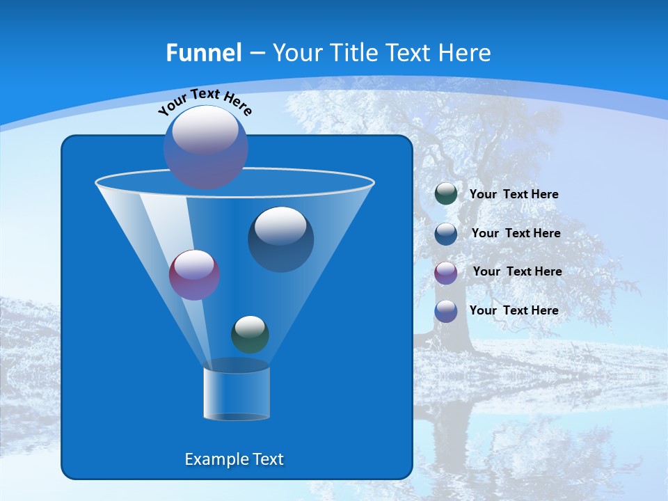 Seasonal Freeze Season PowerPoint Template